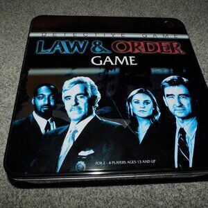 NEW sealed - Law & Order Detective boardgame - board game fun